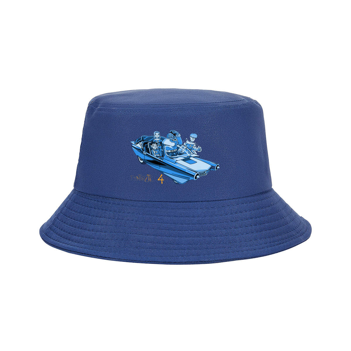Fantastic Four in the Futuristic Car - Fisherman's Hat