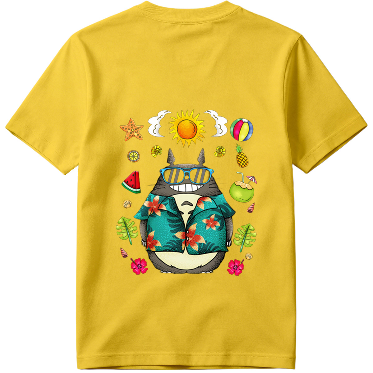Totoro in Tropical Vibes - Tee