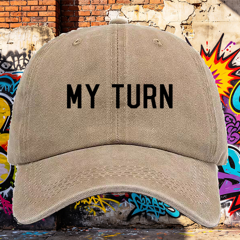Men's Printed Washed Cap 