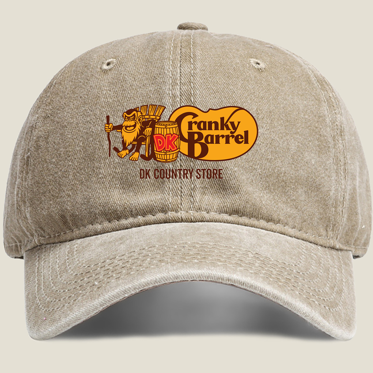DK Cranky Barrel Country Store - Washed Denim - Baseball Cap