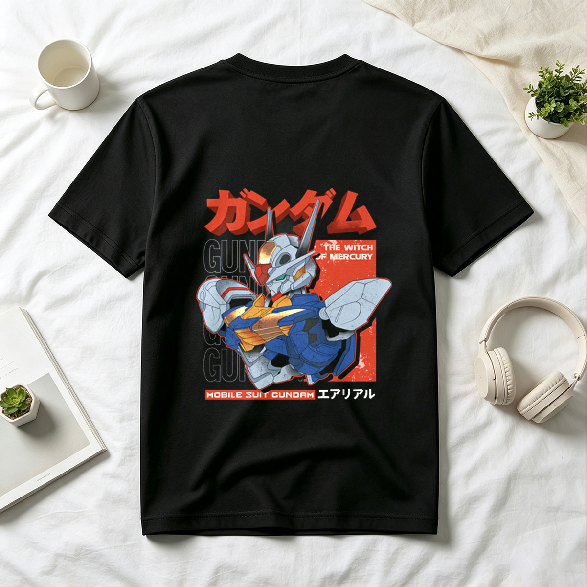 Mobile Suit Gundam: The Witch of Mercury - Aerial - Tee
