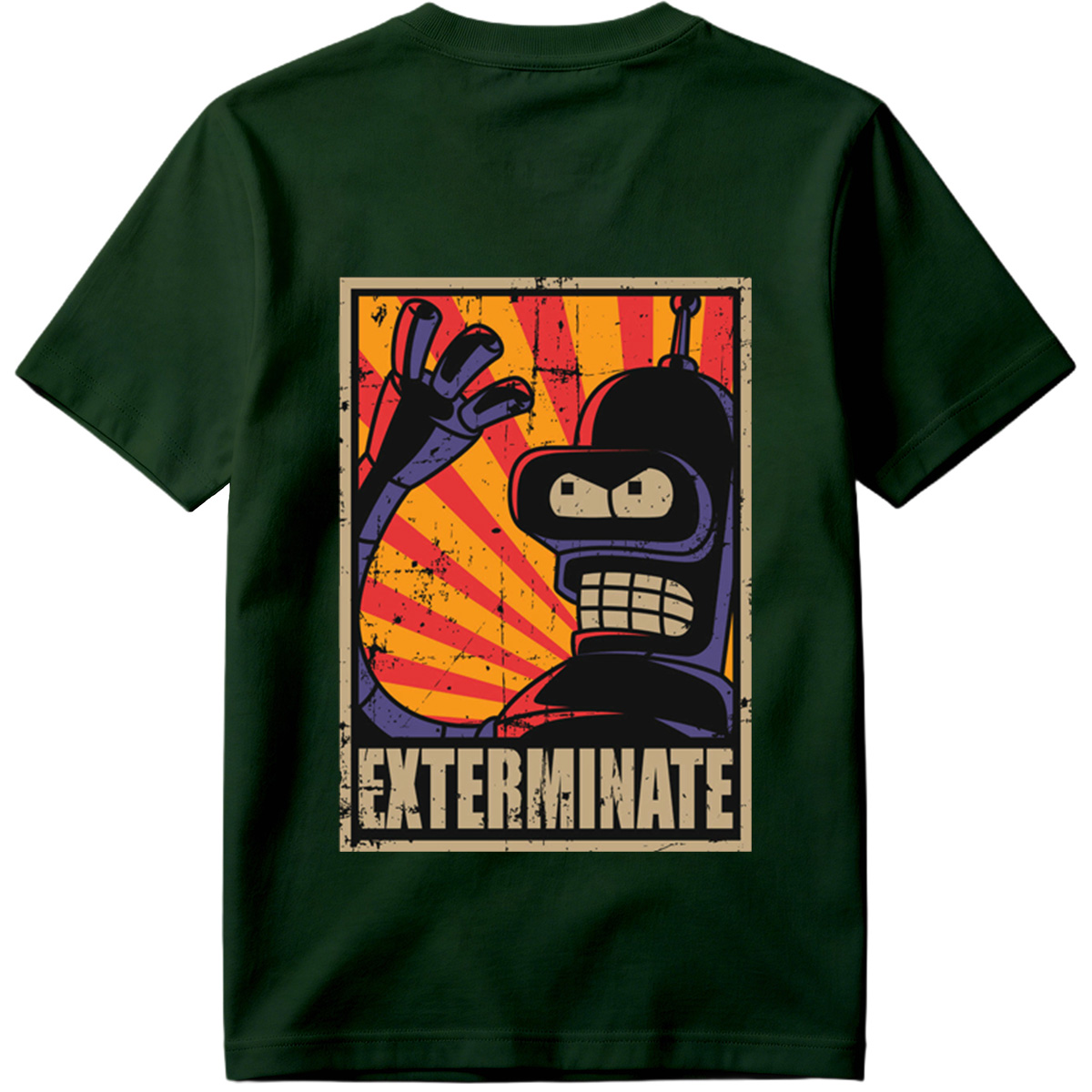 Futurama: Bender Exterminate Poster - Tee