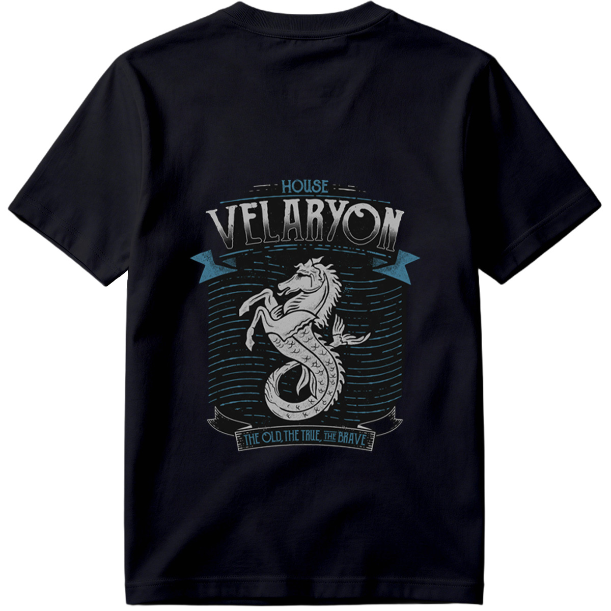 House Velaryon: The Old, The True, The Brave - Tee