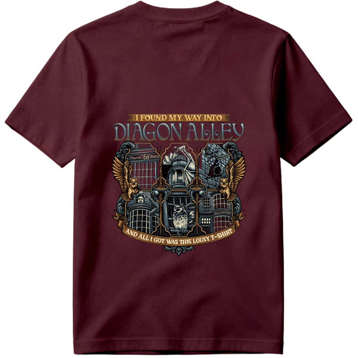 Harry Potter Diagon Alley T-Shirt Design - Tee