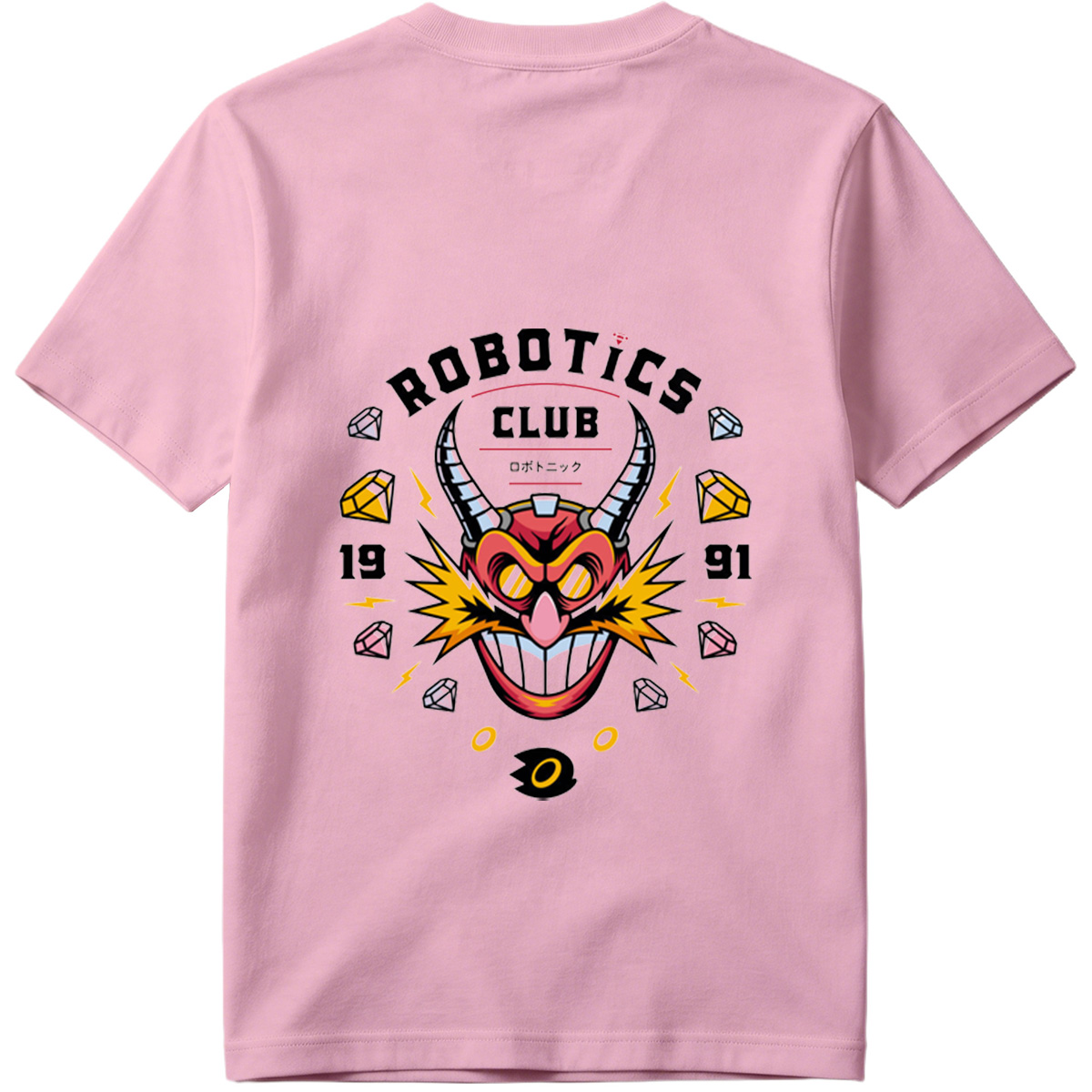 Robotics Club - Devil Robot Character Design - Tee