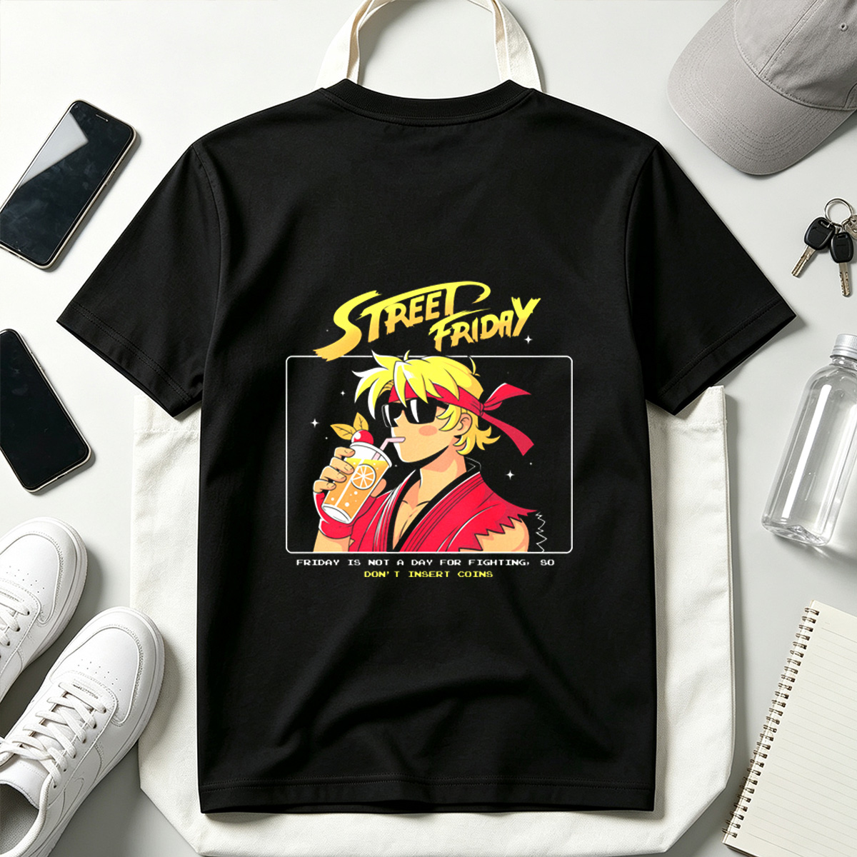Street Fighter - Ken's Friday Vibe - Tee