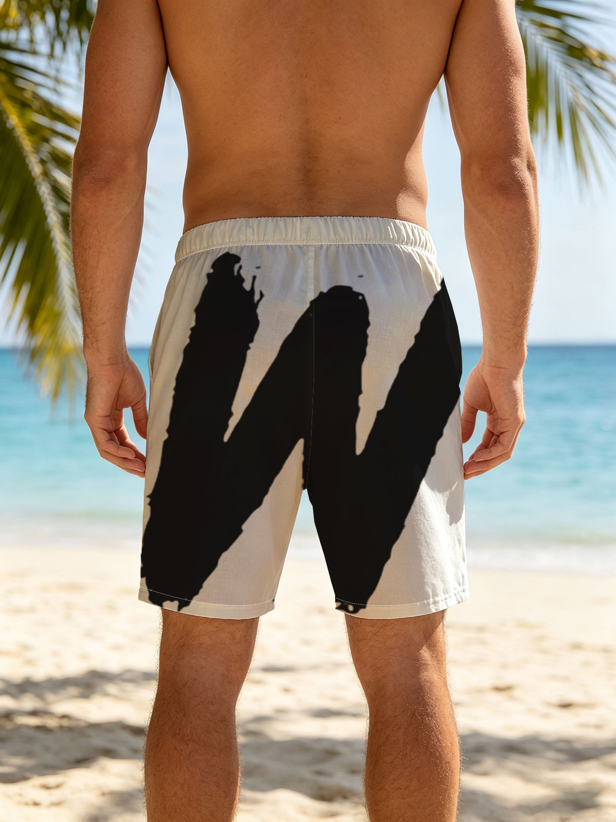 N.W.A. Rapper Group Logo -  Beach shorts