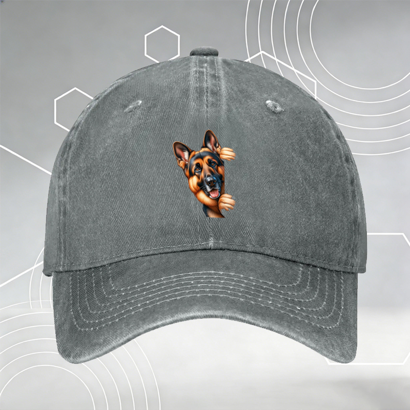 New Baseball Cap with Colorful Goldendoodle Dog Print and 