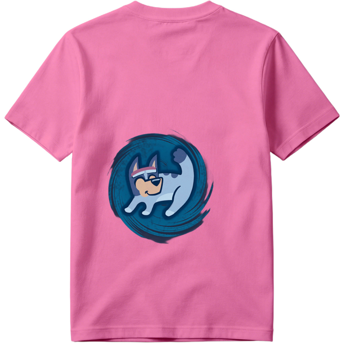 Bluey in a Swirl of Energy - Tee