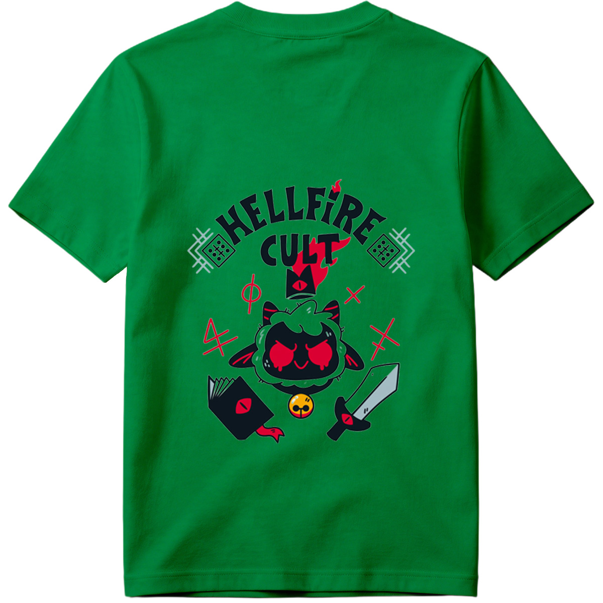 Hellfire Cult: Cat Demon & Dark Rituals - Tee