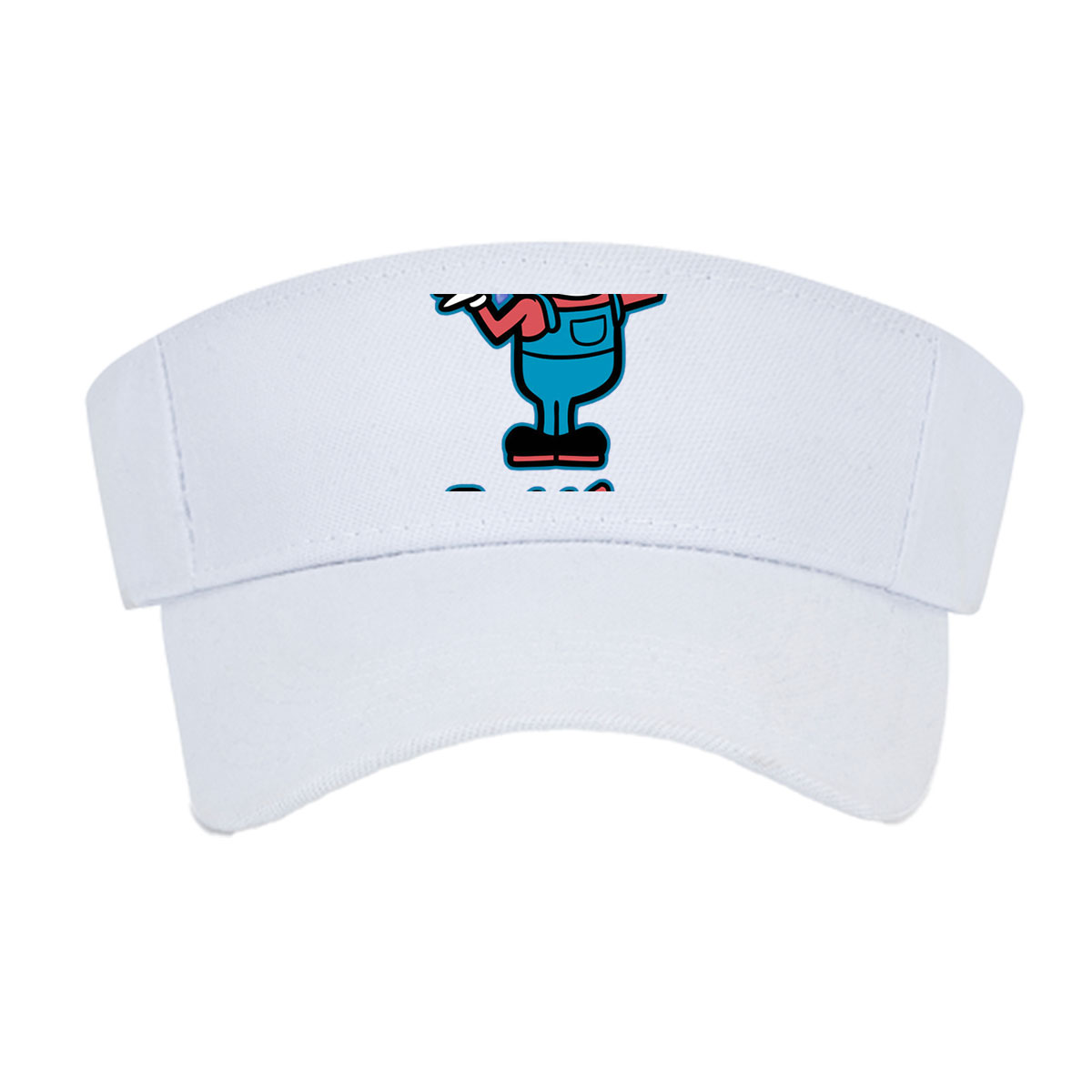 Little Shrooms: Mario-Inspired Mushroom Character with Red Caps and Blue Overalls -  Visor cap