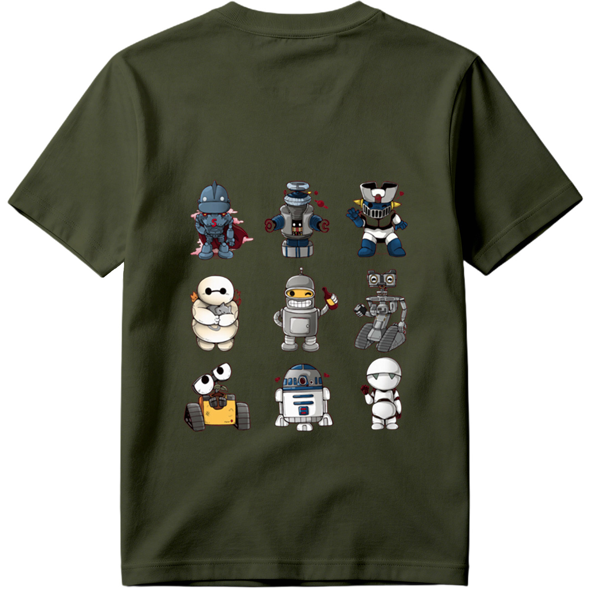 Cute Robot Characters Collection - Tee