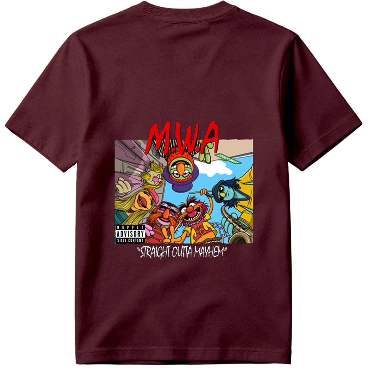 Muppets: M.W.A - Straight Outta Mayhem - Tee