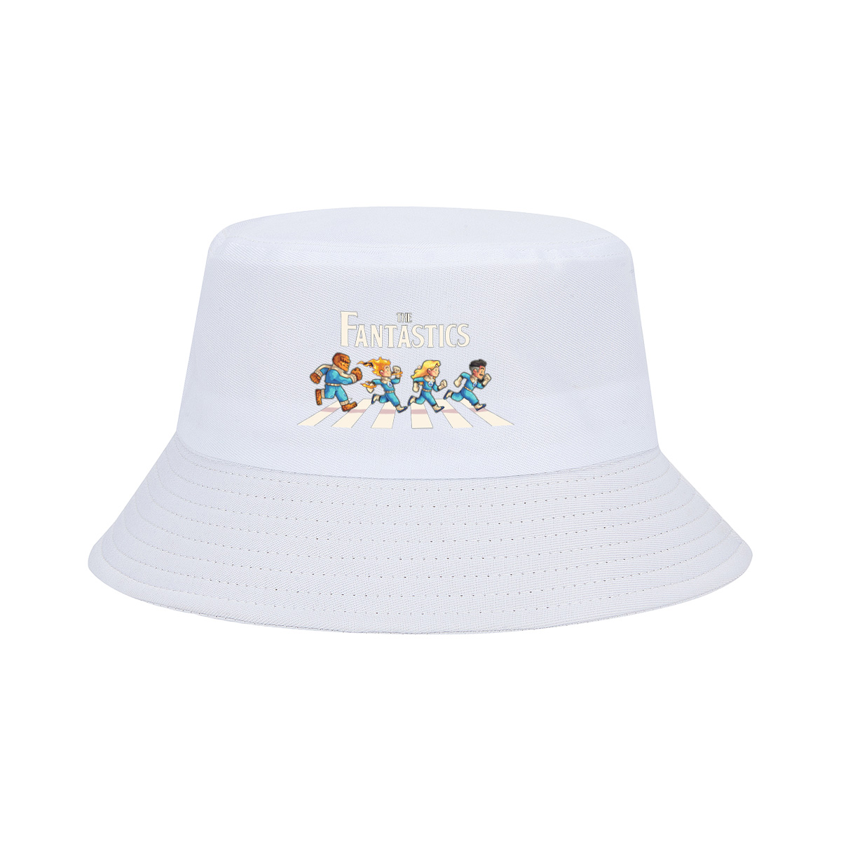 The Fantastics: The Fantastic Four Crossing the Street - Fisherman's Hat