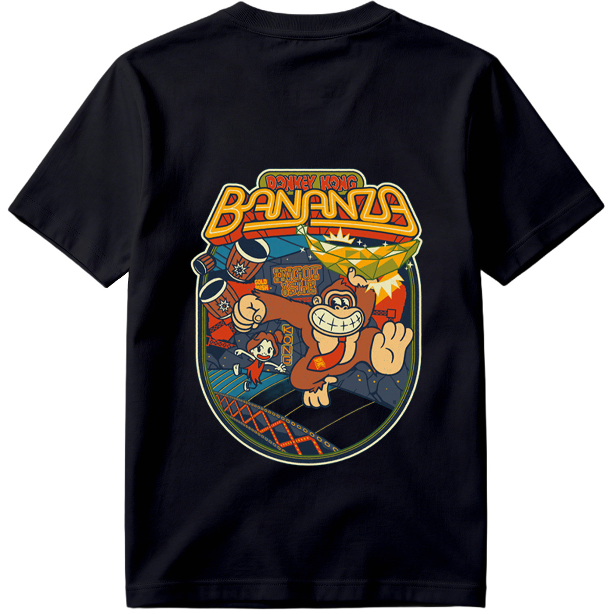 Donkey Kong Bananza: Donkey Kong and Diddy Kong Adventure - Tee