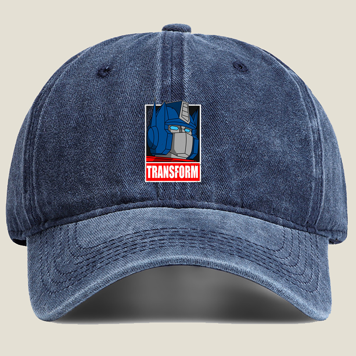Transformers: Optimus Prime - Washed Denim - Baseball Cap