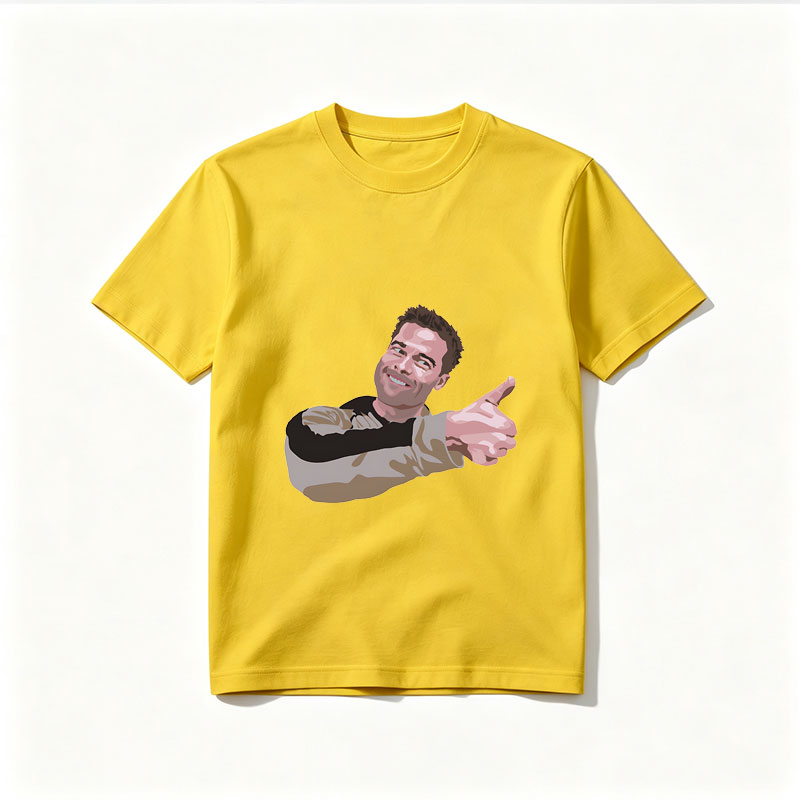 Ryan Reynolds pointing with a smile - Tee