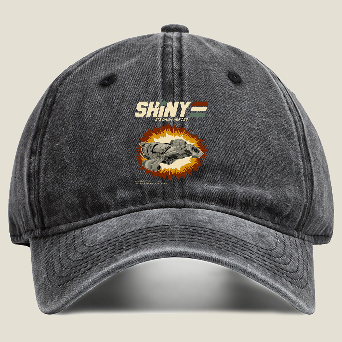 Firefly: Serenity - Big Damn Heroes - Washed Denim - Baseball Cap