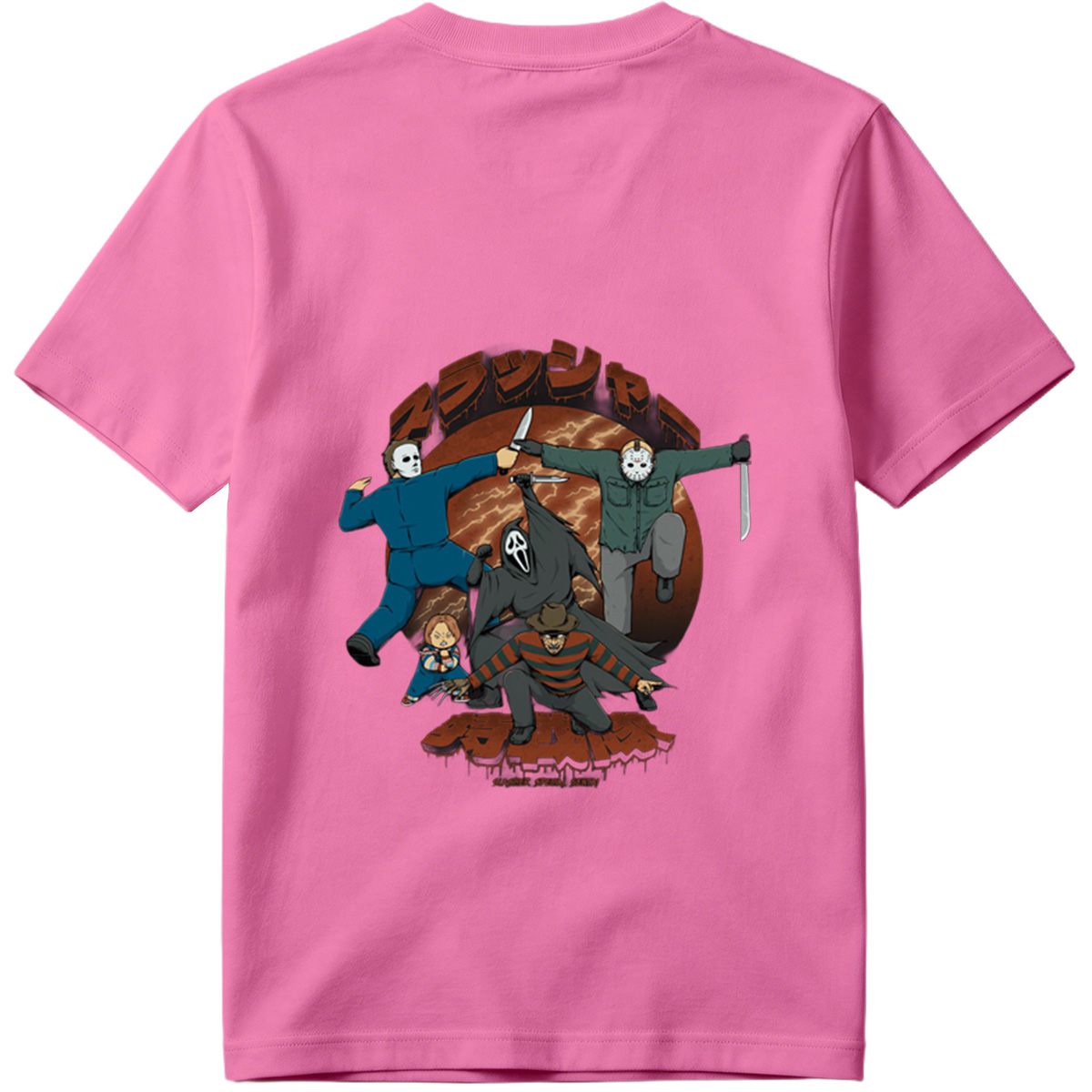 Slasher Special Sentai: Michael, Jason, Ghostface, Chucky, and Tiffany - Tee