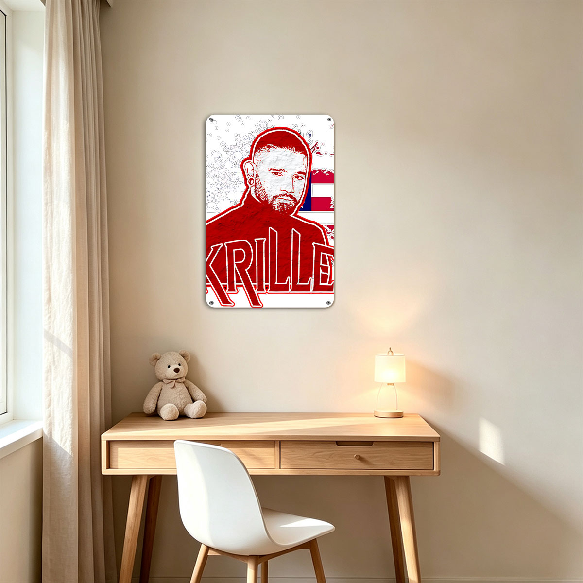 Skrillex: Electronic Music Producer and DJ Icon - painting