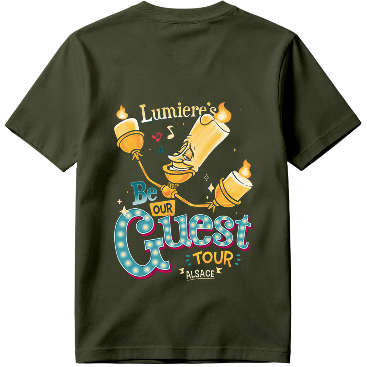 Lumiere's Be Our Guest Tour Alsace - Tee