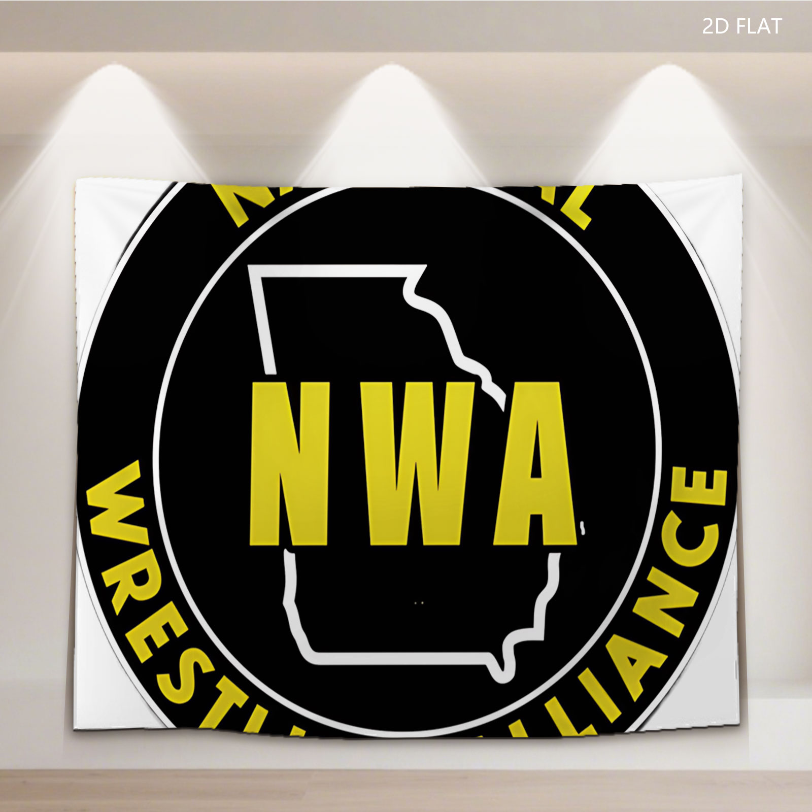 NWA National Wrestling Alliance Logo - Tapestry