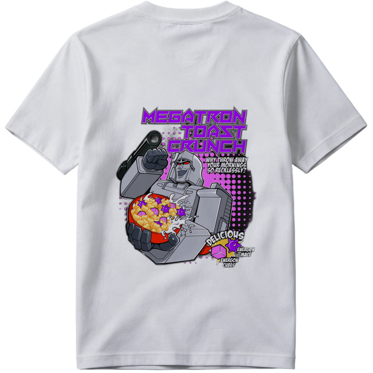 Megatron Toast Crunch - Transformers Cereal Parody - Tee