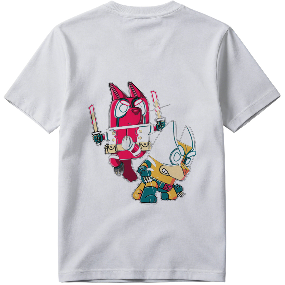 Deadpool and Batman: Chibi Heroes Clash - Tee