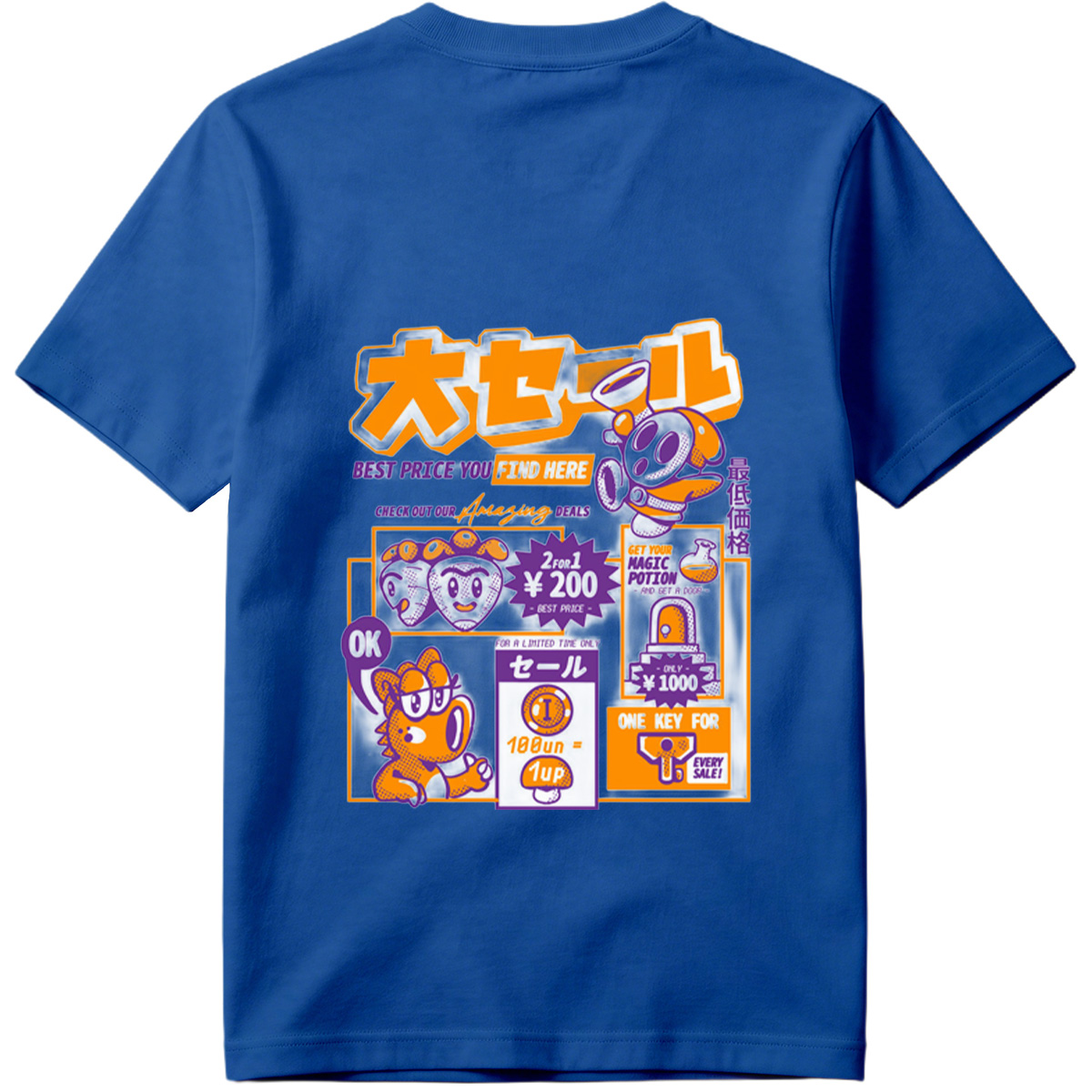 Kirby and King Dedede Big Sale Adventure - Tee
