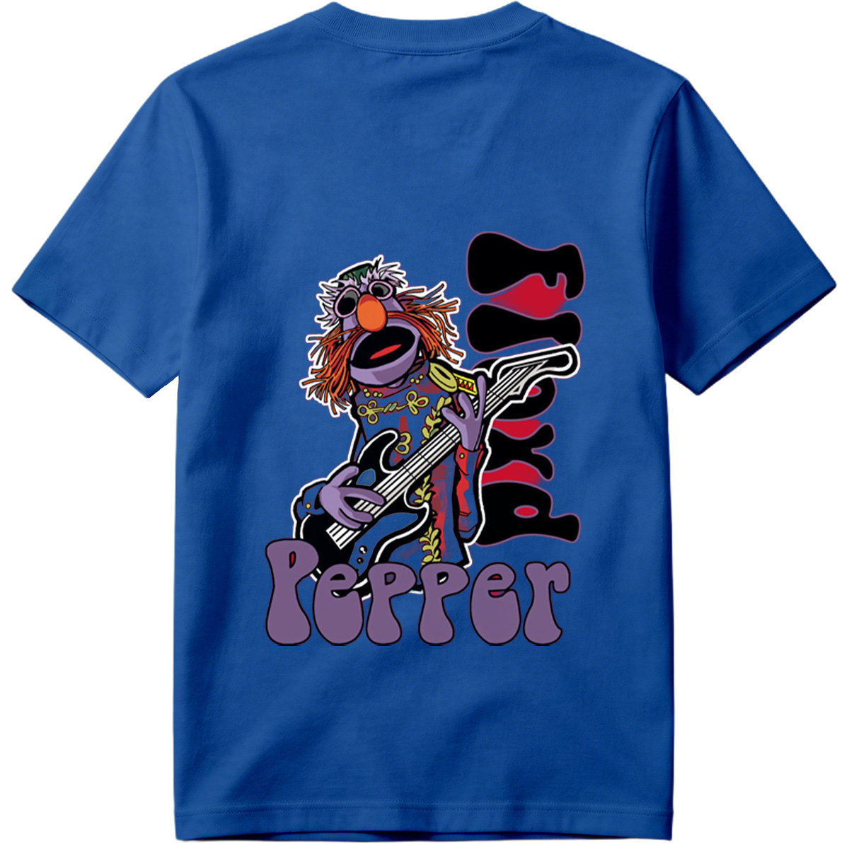 Animal from The Muppets Playing Guitar with 