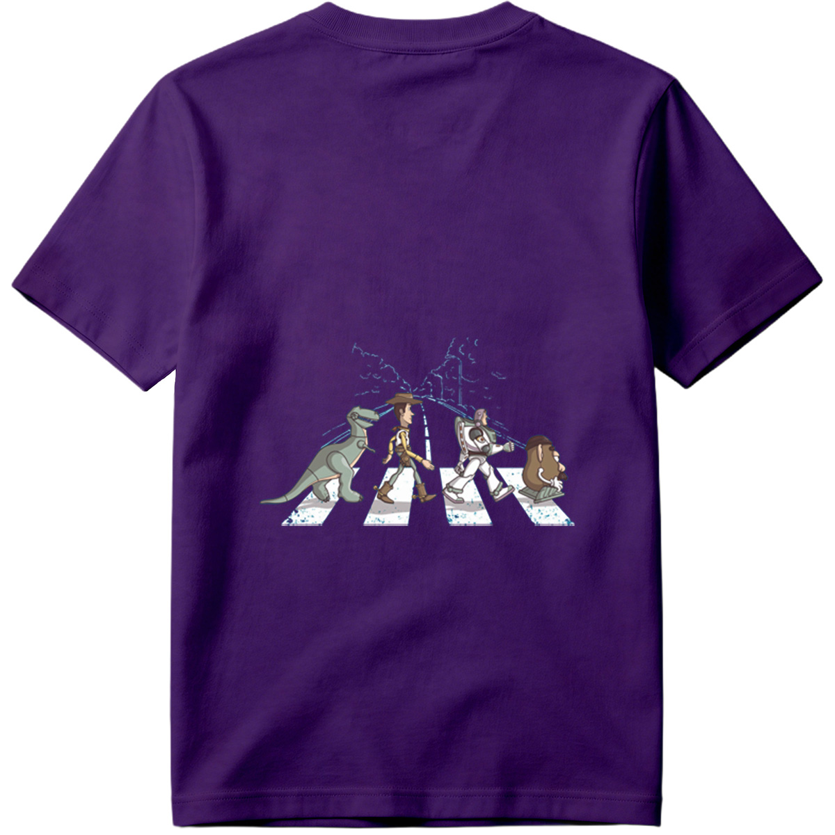 Toy Story Characters Crossing the Street - Tee
