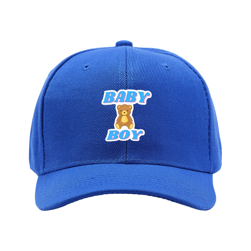 1pc New Baseball Cap Baby Boy Teddy Bear Print Unisex Adjustable Hat for Outdoor Activities Adults and Teens