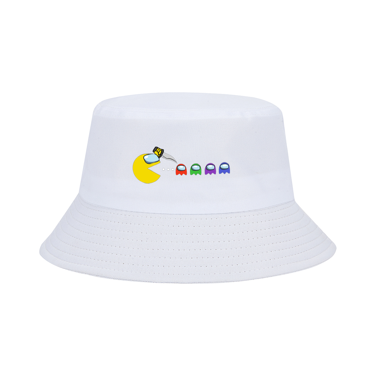 Pac-Man Meets Among Us Characters - Fisherman's Hat