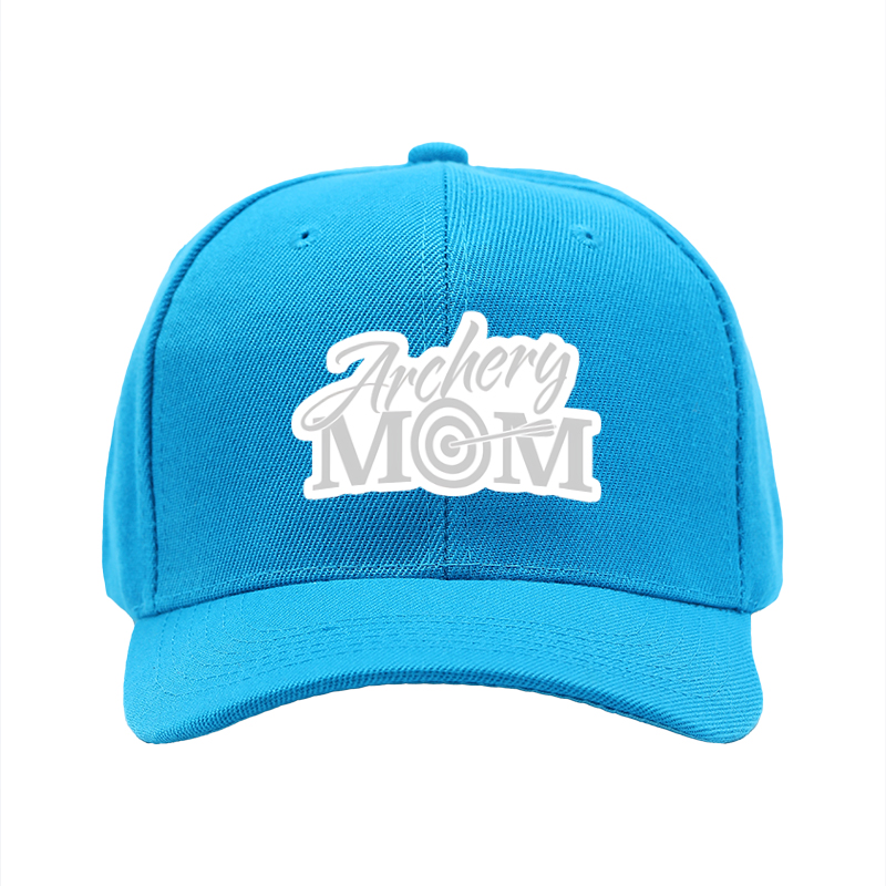 1pc New Baseball Cap Archery MOM Print Design Unisex Adjustable Hat for Outdoor Activities and Sports Fans Adults