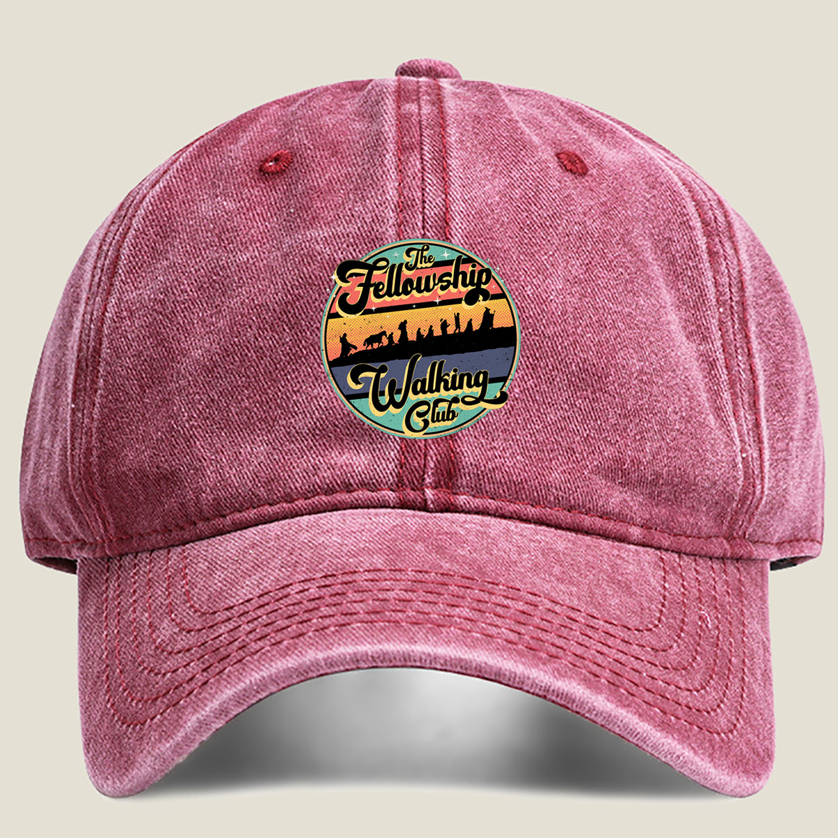 The Fellowship Walking Club - Washed Denim - Baseball Cap