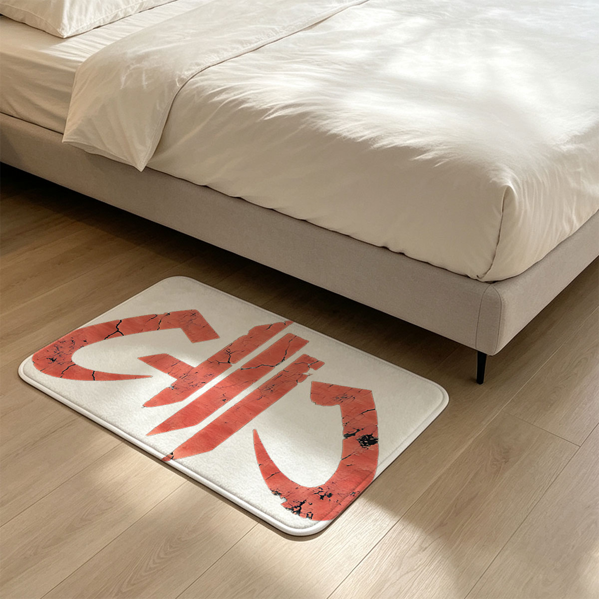 GHOST - Swedish Rock Band Logo - Flannel floor mat