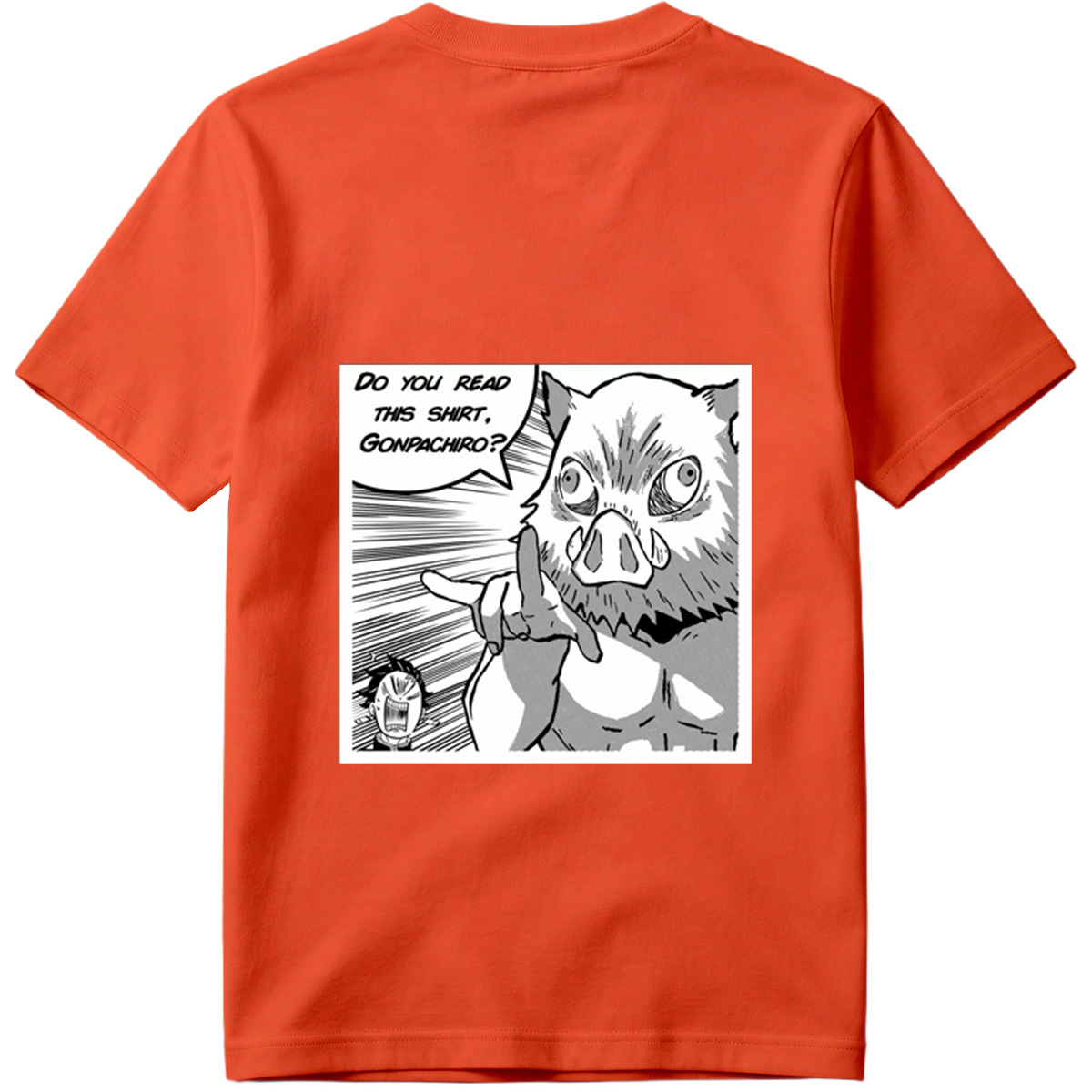 Demon Slayer: Pig Demon Questions Gonpachiro - Tee