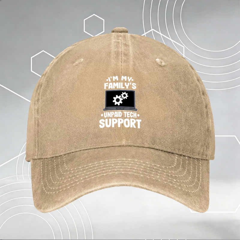 New Baseball Cap with Caregiver Floral Print 