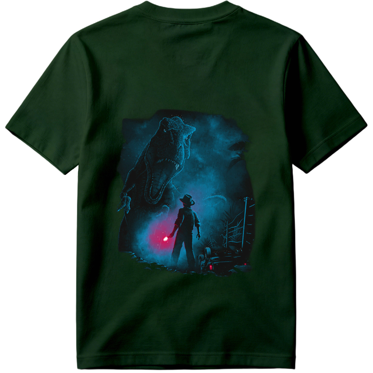 Jurassic Park: Indominus Rex and Owen Grady - Tee