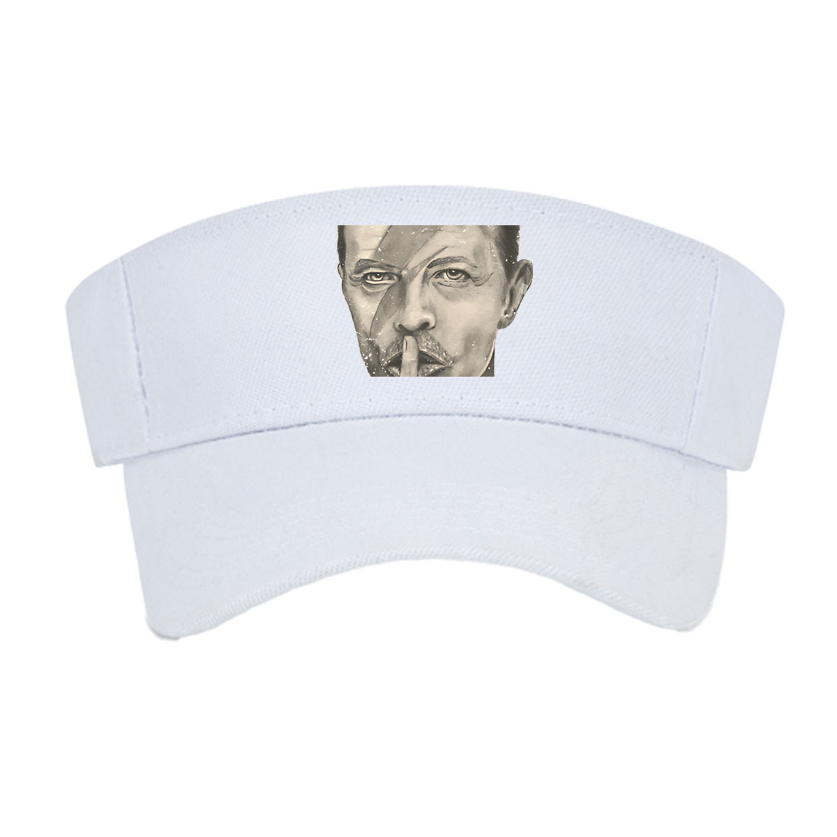 David Bowie - Ziggy Stardust Portrait with Shattered Effect -  Visor cap