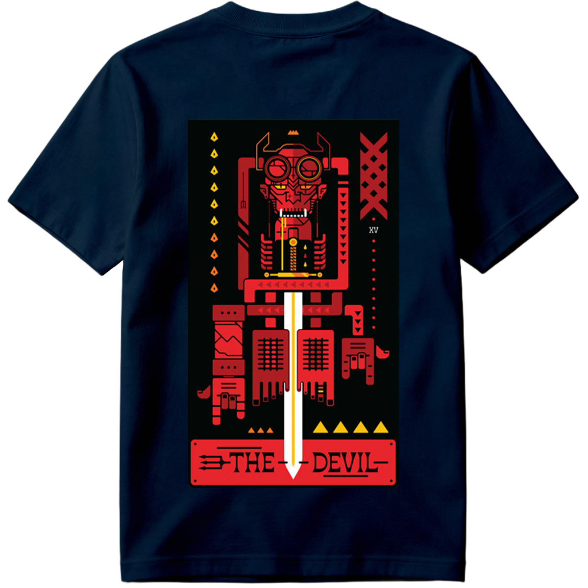 The Devil - Cybernetic Tarot Card - Tee