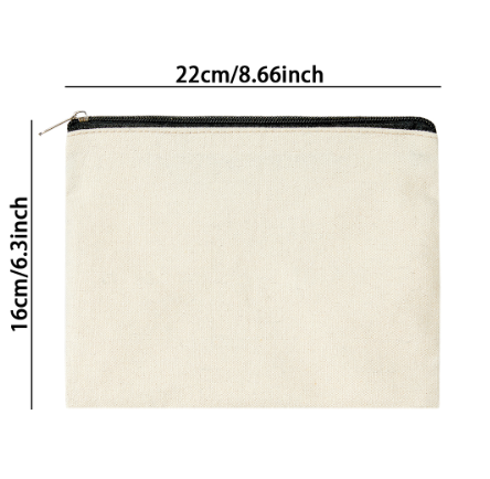 Canvas Portable Toiletry Bag - He