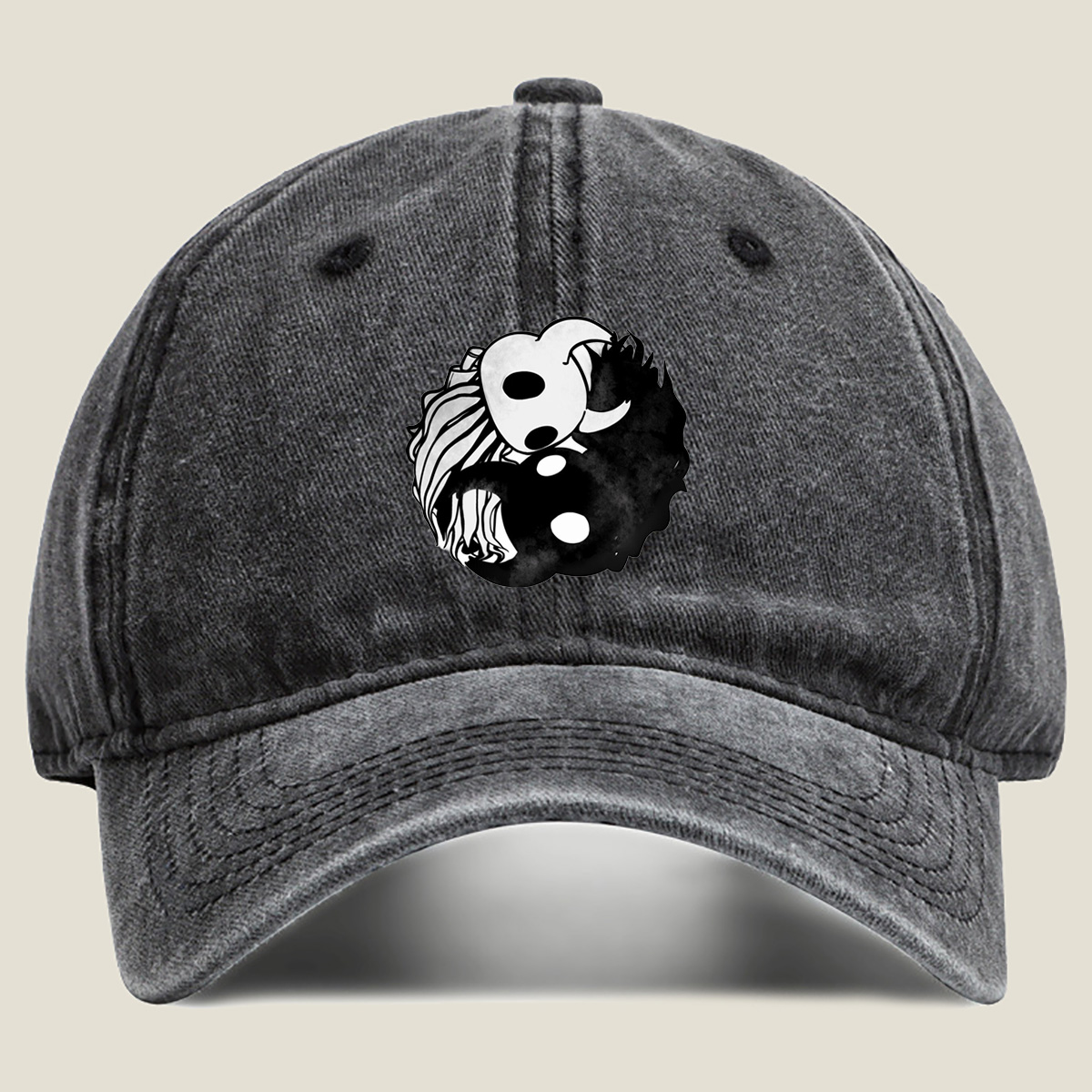 Sonic the Hedgehog: Yin Yang Design - Washed Denim - Baseball Cap