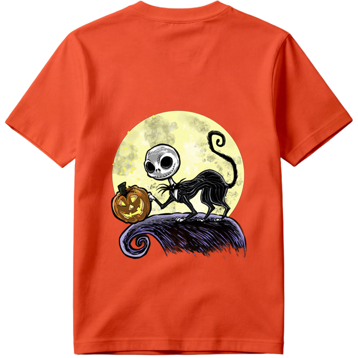 Jack Skellington and Pumpkin Moon - Tee