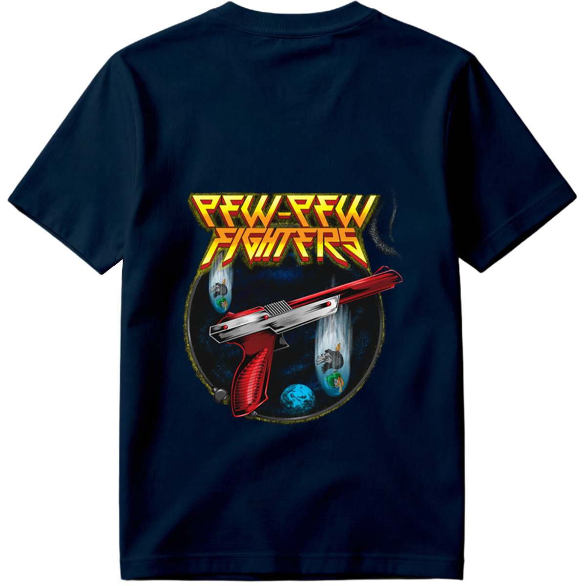 Pew-Pew Fighters: Laser Blasters and Space Ducks - Tee