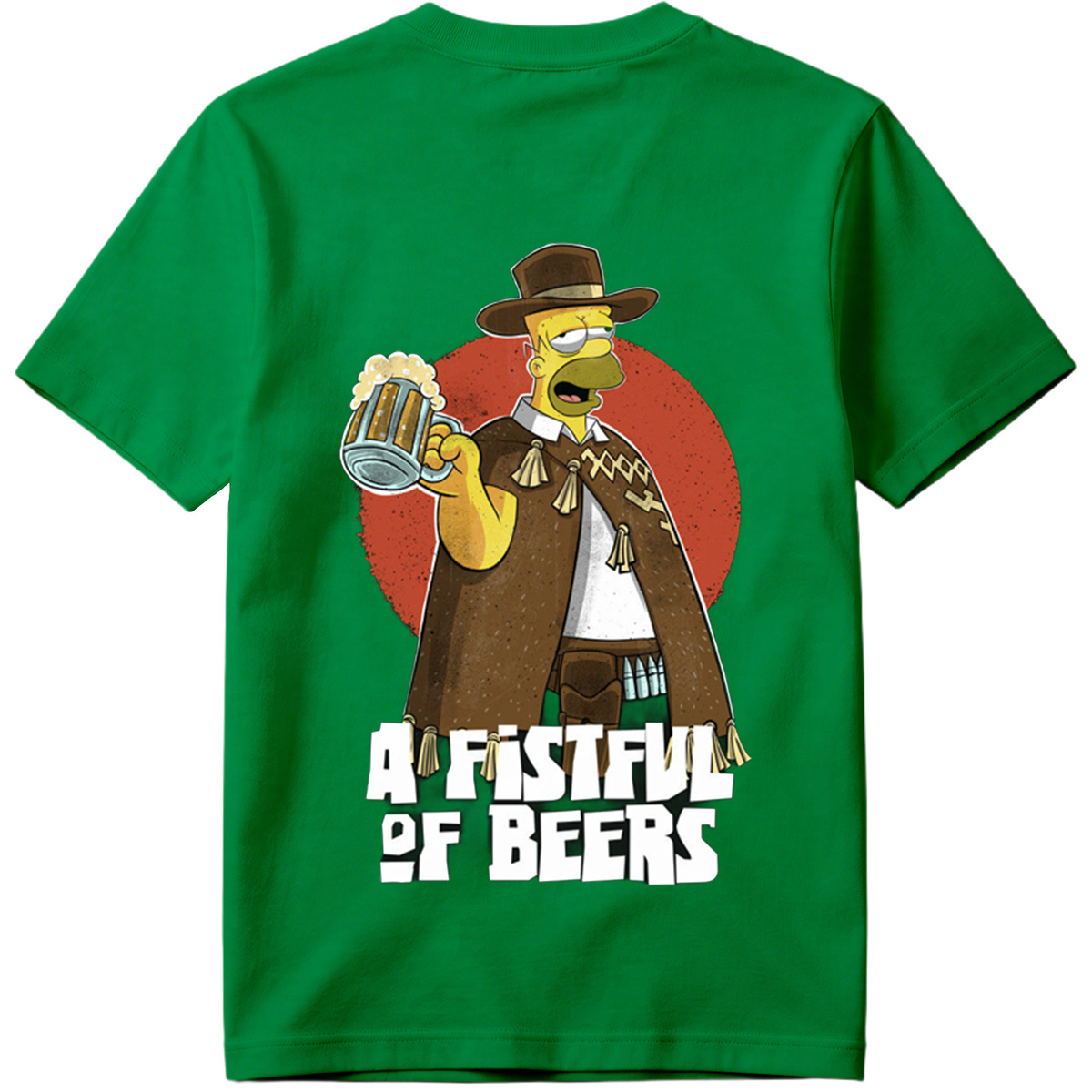 A Fistful of Beers - Homer Simpson - Tee
