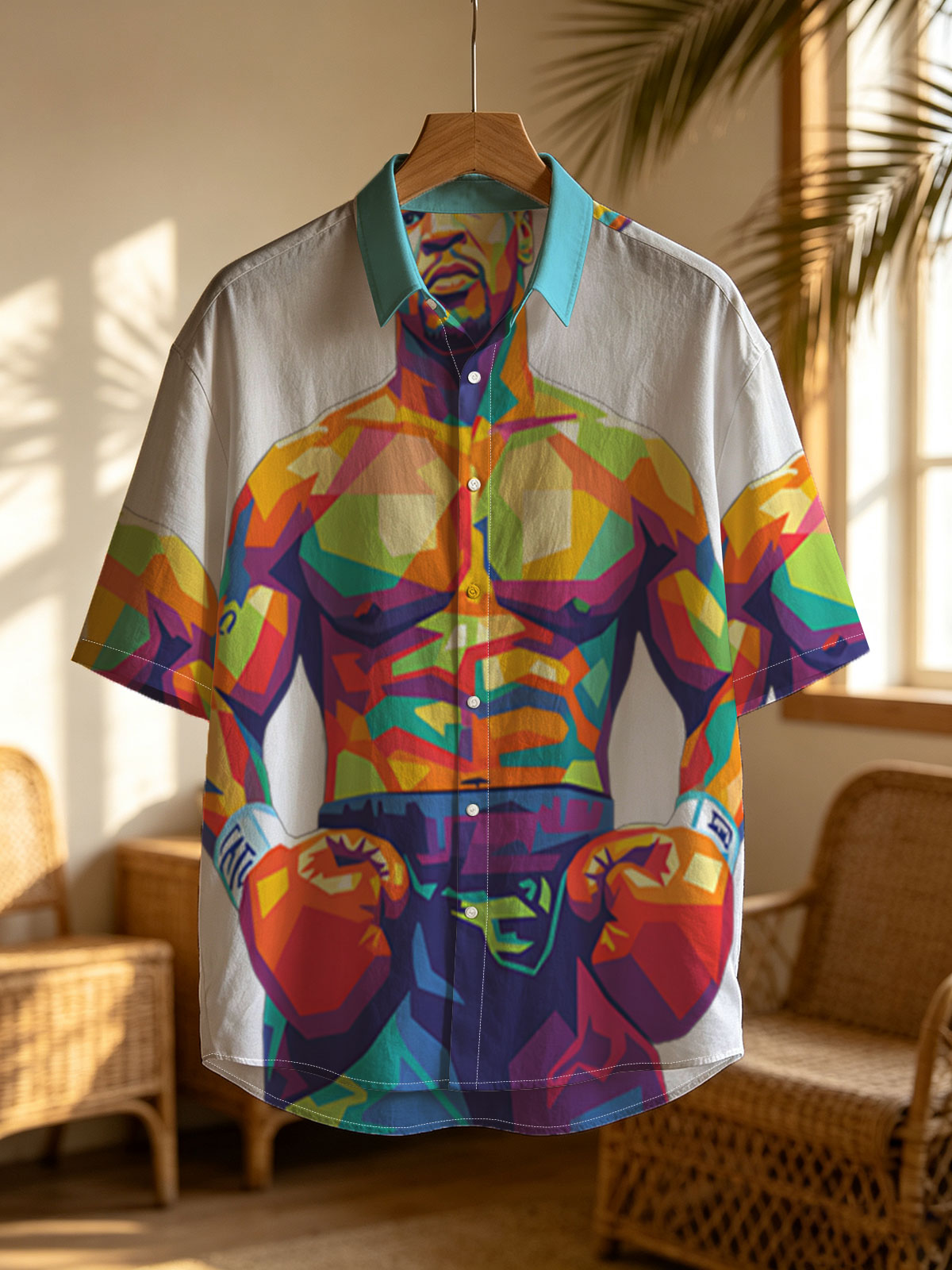 Boxing Legend in Vibrant Colors -  Shirt