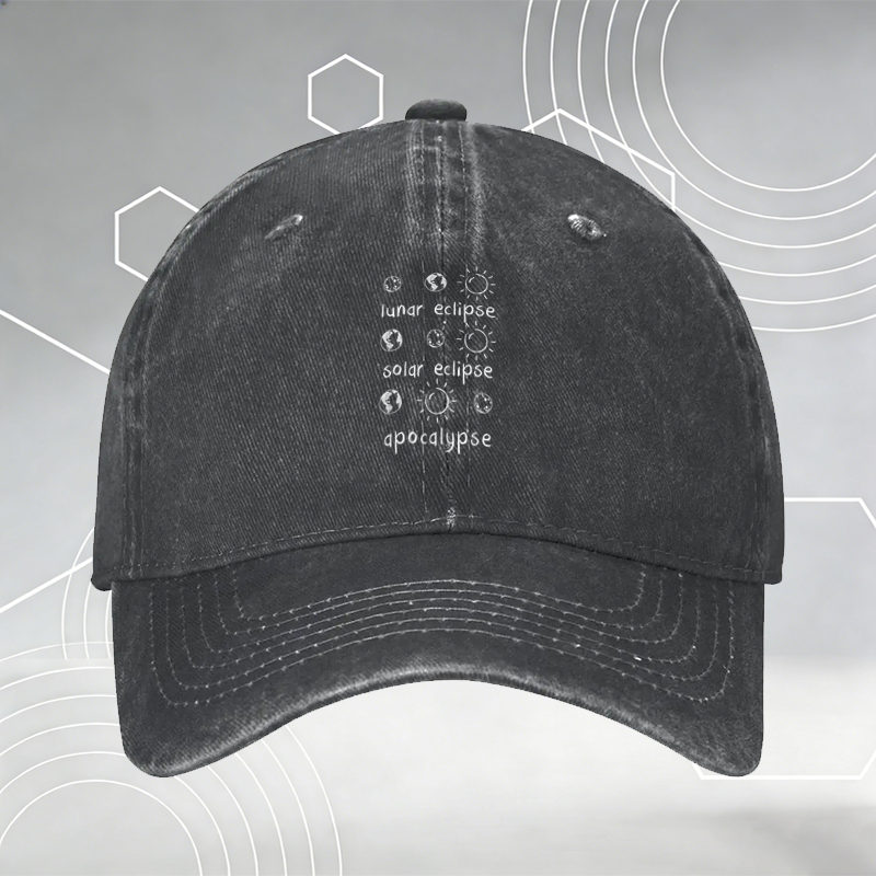 New Baseball Cap I Love Vampires Print Design Unisex Adjustable Hat for Halloween Party Cosplay Fans and Gothic Style Lovers