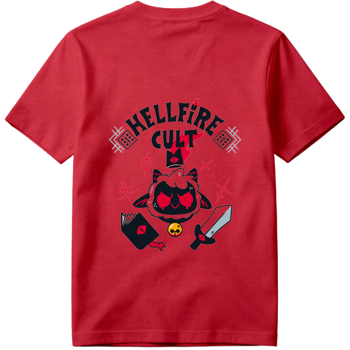 Hellfire Cult: Cat Demon & Dark Rituals - Tee