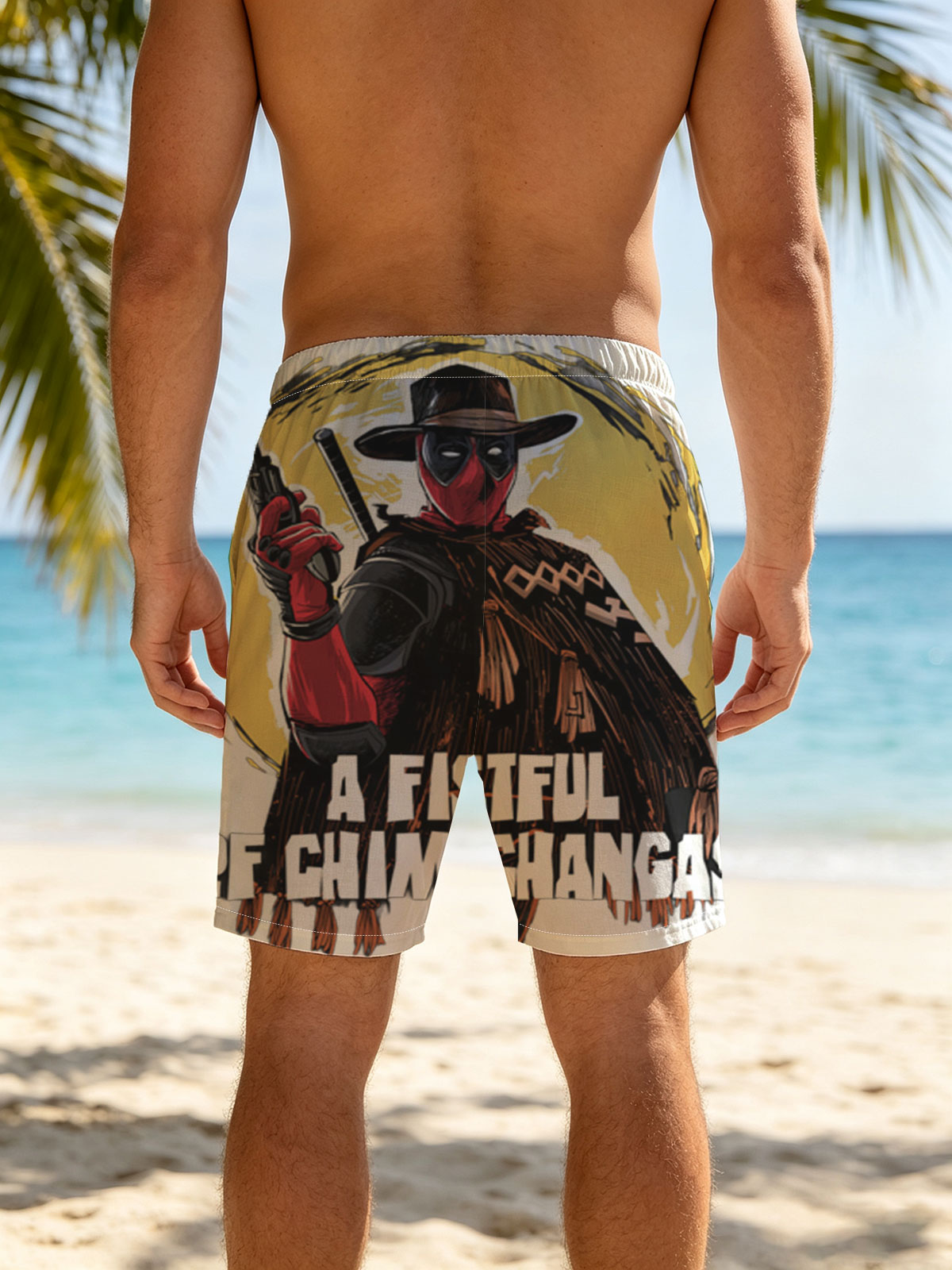 Deadpool in Cowboy Outfit with 